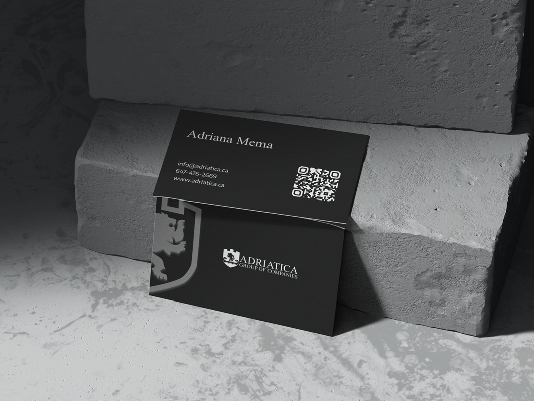 Adriatica business card